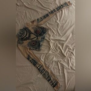 Jean Paul Gaultier Sun Tattoo Shirt